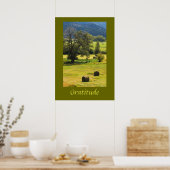 Gratitude Inspirerend Poster (Keuken)