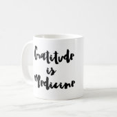 Gratitude is Medicine Koffiemok (Voorkant links)