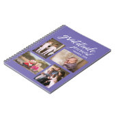 Gratitude Journal 4 Photo Collage sur Lavender (Côté gauche)