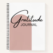 Gratitude Journal Boho Carnet d'art Abstrait (Devant)