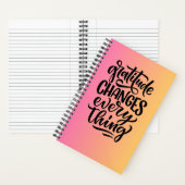 Gratitude Journal Notitieboek (Binnen)