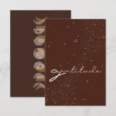 Gratitude-kaart Bedankkaart (Voorkant / Achterkant)