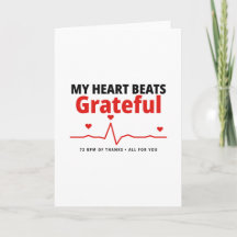 Gratitude Kaart Romantisch Cadeau