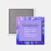 Gratitude Magnet Magneet (Voorkant / Achterkant)