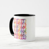 Gratitude Mug coloré (Devant gauche)