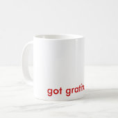 gratitude obtenue ? tasse (Devant gauche)