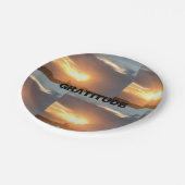 Gratitude Papieren Bordje (Gekanteld)