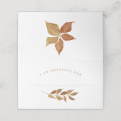 Gratitude Place Cards Thanksgiving Friendsgiving (Buitenkant ongevouwen)