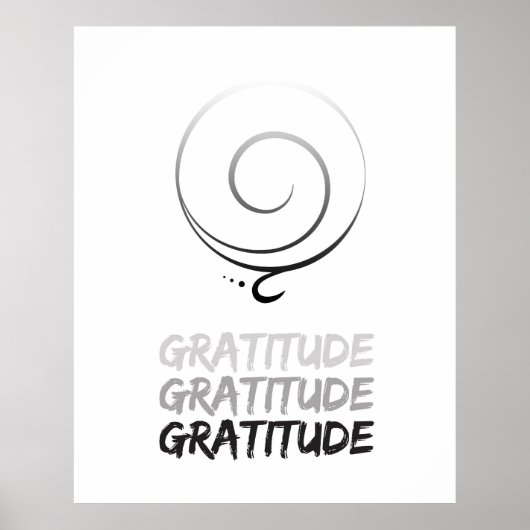 Gratitude Poster (Voorkant)