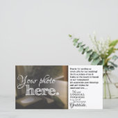 Gratitude Quote Inspirerend Blessing Mandala Art Bedankkaart (Staand voorkant)