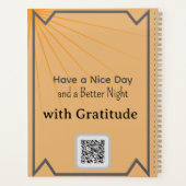 Gratitude Remains: Gratitude Beyond the Clock | Da Planner (Achterkant)