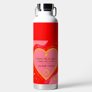 Gratitude Remains™ Liefde & Aanwezigheid Liefde Di Waterfles