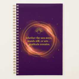 Gratitude Remains: Nice Day Better Night Always |  Planner