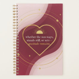 Gratitude Remains: Stillness Holds Gratitude | Dai Planner