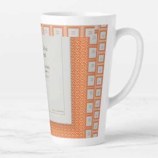 Gratitude Remains: Stillness Holds Gratitude Every Latte Mok (Rechts)