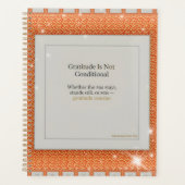 Gratitude Remains: Wherever You Stand, Be Grateful Planner (Voorkant)