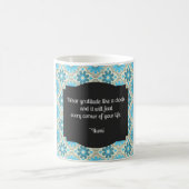 Gratitude Rumi Quote Koffiemok (Center)