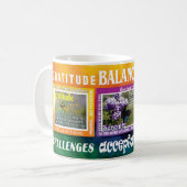 gratitude serenity acceptance slogans mug (Devant gauche)