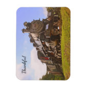 Gratitude Steam Train Magneet (Verticaal)