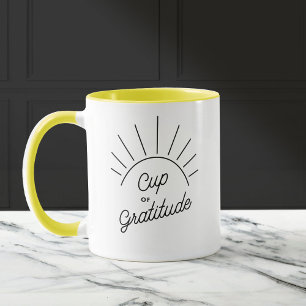 Gratitude Sunshine Modern Custom Message Mok