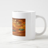 Gratitude Turkey Mug- Feast on Meaning Extra Grote Beker (Rechts)