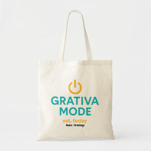 Grativa Mode Motiverende Spreuk Dagelijkse Positiv Tote Bag