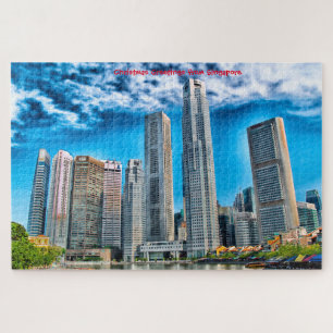 Gratte-ciel Singapour Skyline . Puzzle