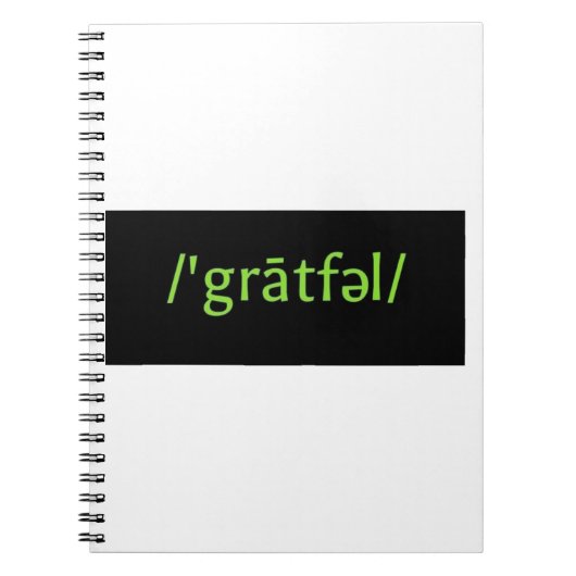 Grattig. Notitieboek (Voorkant)