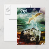 Gratuit à Dernier - Carte postale (Devant / Derrière)