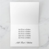 GRATUIT À LA DERNIÈRE GRANDE Carte de voeux - SRF (Intérieur)