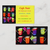 Gratuit Café / Café Carte de visite (Devant / Derrière)