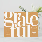 Gratuit Carte de vacances Gold moderne (Debout devant)