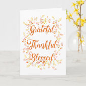 Gratuit Merci Blessé Carte de voeux de vacances (Fleur jaune)