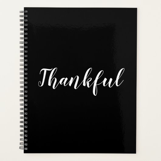 Gratuit noir blanc script personnalisé moderne élé (Devant)
