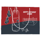 Gratuit TIme Boxe Grand Sac Cadeau (Dos)