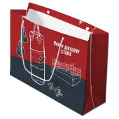 Gratuit TIme Boxe Grand Sac Cadeau (Devant Angle)