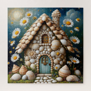 Gratwijk Cottage Met Levendig Bloemenkruid Legpuzzel