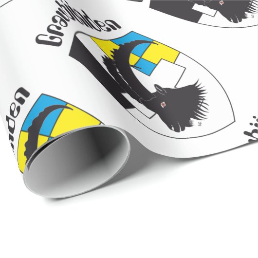 Graubuenden Schweiz Geschenkpapier Cadeaupapier (Rol Hoek)