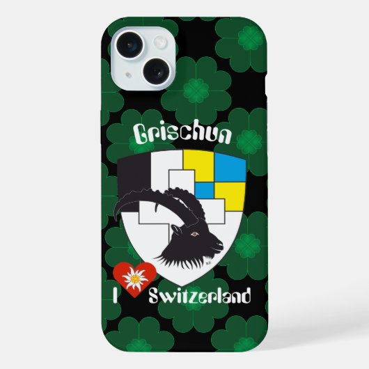 Graubünden Grischun Grigioni iPhone Hüllen Hoesje (Achterkant)