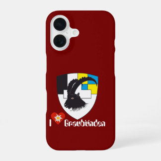Graubünden Grischun Grigioni iPhone Hüllen iPhone 16 Hoesje