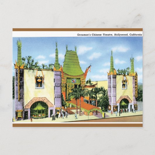 Graumans Chinees Briefkaart (Voorkant)