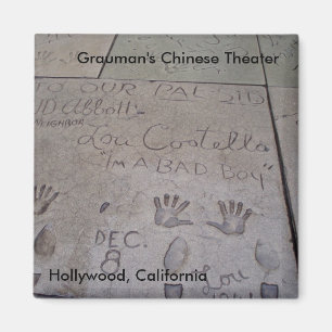Grauman's Chinese theater Magnet Magneet