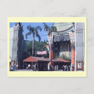Graumans Chinese Theatre, Hollywood Vintage Briefkaart