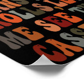 Grauwe bonen en rolletjes in Turkije laten mij die Poster (Hoek)