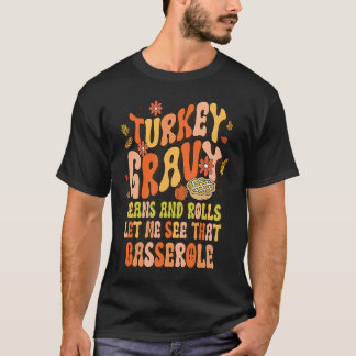 Grauwe bonen en rolletjes in Turkije laten mij die T-shirt