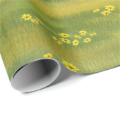 Grauwe dappel verfpaarden in zomerdeeg cadeaupapier (Rol Hoek)