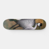 Grauwe kraanskateboard skateboard (Horizontaal)