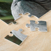 Grauwe papegaai legpuzzel (Zijkant)