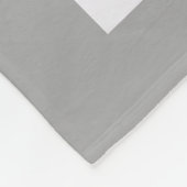 Grauwe vaders dagfoto collage Fleece Blanket (Hoek)