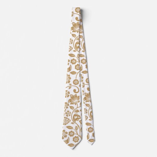 Gravata com flores stropdas (Voorkant)